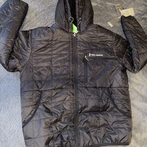 Free Country Charcoal Kids Puffer Jacket